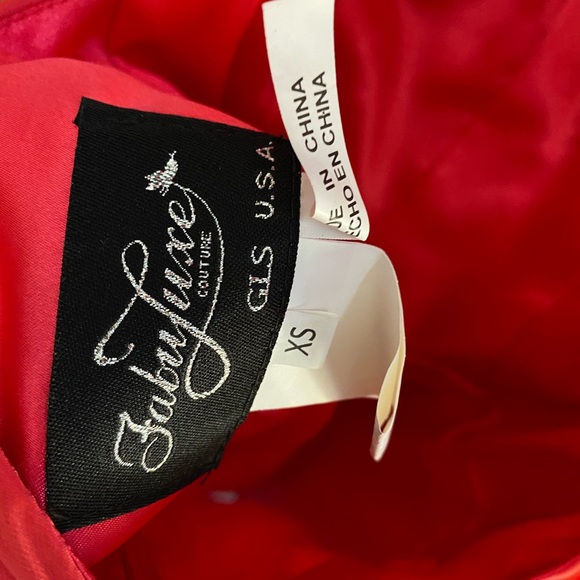 Fabu Luxe Couture Gorgeous Prom Dress! Open back dress! - Picture 9 of 10